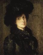 Girl in Black julian alden weir